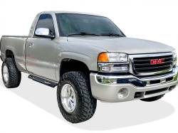 APS - APS Truck Armor Running Boards Black 99-06 Silverado/Sierra Reg IA03SJJ7B - Image 2