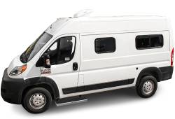 APS - APS IStep 5" Running Boards Brushed for 14-25 RAM Promaster SWB IB04EDJ2A - Image 2