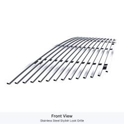 APS - APS Stainless Billet Grille Brushed 03-06 Ford Expedition GR06FEG15C - Image 2