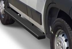 APS - APS IStep 5" Running Boards Black for 14-25 RAM Promaster SWB IB04EDJ2B - Image 1