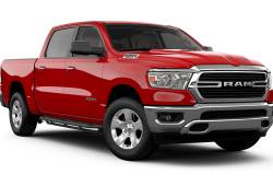 APS - APS Truck Armor Running Boards Black for 19-25 RAM 1500 Crew IA04SBE8B - Image 2