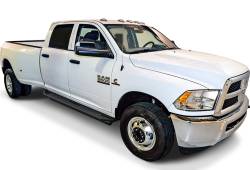 APS - APS Truck Armor Running Boards Black for 09-18 RAM 1500/HD Crew IA04SBJ8B - Image 2
