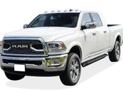 APS - APS IA04SBJ9B Truck Armor Running Boards Black for 10-24 RAM HD Mega - Image 2