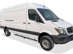 APS - APS IStep 5" Running Boards Brushed for 07-25 Sprinter Van IB04EDJ3A - Image 2