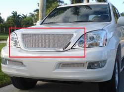 APS - APS Wire Mesh Grille Polish for 03-09 Lexus GX470 GR20GFE81T - Image 1
