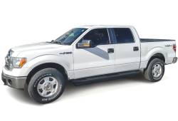 APS - APS Truck Armor Running Boards Black 09-14 Ford F150 Crew IA06SAG7B - Image 2