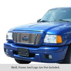APS - APS Stainless Billet Grille Polish 04-05 Ford Ranger 4WD FX4 GR06FEG36S - Image 1