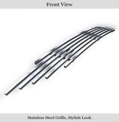 APS - APS Stainless Billet Bumper Grille Brushed 16-18 Honda HR-V GR08FFC15C - Image 2