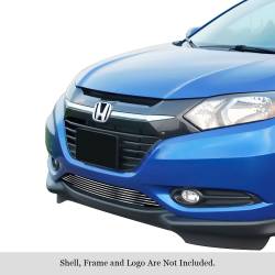 APS - APS Stainless Billet Bumper Grille Brushed 16-18 Honda HR-V GR08FFC15C - Image 1