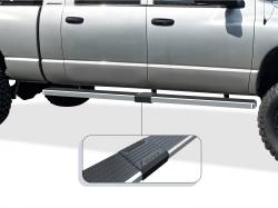 APS - APS IStep 5" Running Boards Brushed for 06-08 RAM Mega IB04EJD8A - Image 1