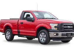 APS - APS Truck Armor Running Boards Black 15-25 F150/Super Duty Reg IA06SAH9B - Image 2