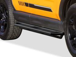 APS - APS Truck Armor Running Boards Black 21-25 Ford Bronco Sport IA06SCA0H - Image 1