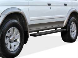 APS - APS IB13FBB4B IStep 6" Running Boards Black for 99-03 Mitsubishi Montero - Image 1