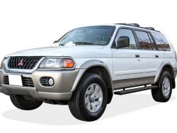 APS - APS IB13FBB4B IStep 6" Running Boards Black for 99-03 Mitsubishi Montero - Image 2