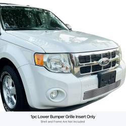 APS - APS Stainless GR06FEG84S Billet Bumper Grille Polish for 08-12 Ford Escape - Image 1