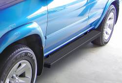 APS - APS IStep 5" Running Boards Black for 00-04 Nissan Pathfinder IB14EAB8B - Image 1