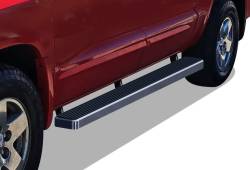 APS - APS IStep 5" Running Boards Brushed for 05-11 Dodge Dakota Quad IB04EJF5A - Image 1