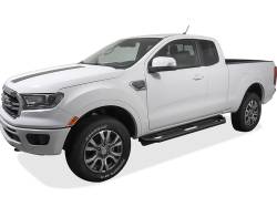 APS - APS Truck Armor Running Boards Black 19-23 Ford Ranger Extended IA06SCA3B - Image 2