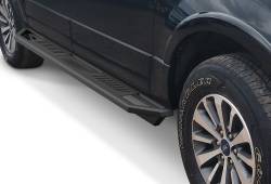 APS - APS IA06SIB5B Truck Armor Running Boards Black for 07-17 Ford Expedition EL - Image 1