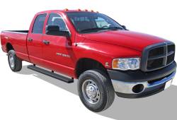 APS - APS IStep 5" Running Boards Black for 02-08 RAM 1500/HD Quad IB04EJJ2B - Image 2