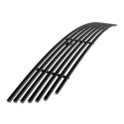 APS - APS GR06FEI26J Stainless Billet Bumper Grille Black for 13-14 Ford Mustang GT - Image 2