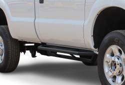 APS - APS Truck Armor Running Boards Black 99-16 Super Duty Regular IA06SJA0B - Image 1