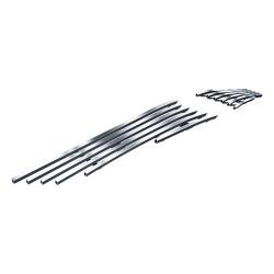 APS - APS Stainless Billet Grille Brushed 12-13 Honda Fit Sport GR08FFD26C - Image 2