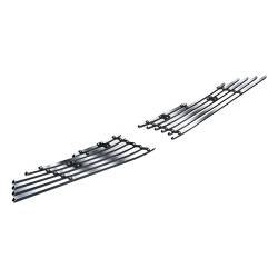 APS - APS Stainless Billet Grille Brushed 12-13 Honda Fit Sport GR08FFD26C - Image 3