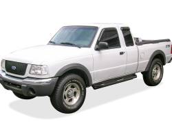 APS - APS Truck Armor Running Boards Black 99-11 Ford Ranger Ext 4DR IA06SJC9B - Image 2