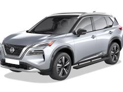 APS - APS IStep 5" Running Boards Black for 21-25 Nissan Rogue IB14ECF9B - Image 2