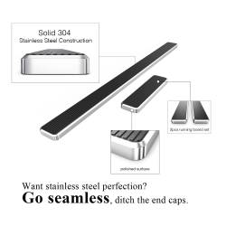 APS - APS IStep 5" Running Boards Brushed for 12-21 Nissan NV Van IB14EDJ7A - Image 5