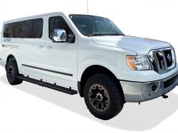 APS - APS IStep 5" Running Boards Black for 12-21 Nissan NV Van IB14EDJ7B - Image 2
