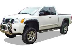 APS - APS IStep 5" Running Boards Brushed for 04-25 Titan/XD King IB14EJD9A - Image 2