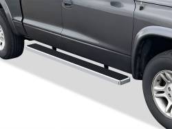 APS - APS IStep 6" Running Boards Brushed for 00-04 Dodge Dakota Quad IB04FAD9C - Image 1