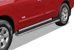APS - APS IStep 5" Running Boards Brushed for 04-16 Nissan Armada IB14EJI6A - Image 1