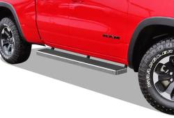 APS - APS IStep 6" Running Boards Brushed for 19-25 RAM 1500 Quad IB04FAE9A - Image 1