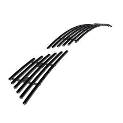 APS - APS Stainless Billet Bumper Grille Black 13-19 Ford Taurus GR06FEI38J - Image 2