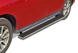 APS - APS IStep 6" Running Boards Brushed for 13-21 Nissan Pathfinder IB14FAH0A - Image 1