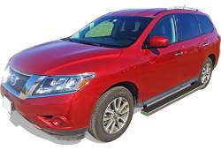 APS - APS IStep 6" Running Boards Brushed for 13-21 Nissan Pathfinder IB14FAH0A - Image 2