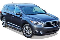 APS - APS IStep 6" Running Boards Black for 13-21 Nissan Pathfinder IB14FAH0B - Image 2