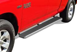 APS - APS IStep 6" Running Boards Brushed for 09-18 RAM 1500 Quad IB04FAG9A - Image 1