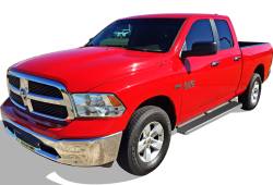 APS - APS IStep 6" Running Boards Brushed for 09-18 RAM 1500 Quad IB04FAG9A - Image 2