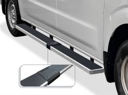 APS - APS IB14FDJ7A IStep 6" Running Boards Brushed for 12-21 Nissan NV Van - Image 1