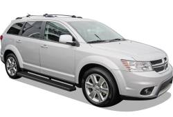 APS - APS IStep 6" Running Boards Black for 09-20 Dodge Journey IB04FBJ6B - Image 2