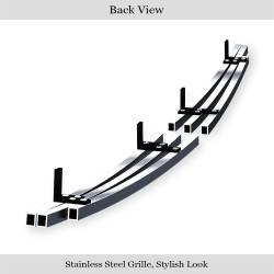 APS - APS Stainless Billet Grille Polish 03-05 Honda Accord Sedan GR08FGA03S - Image 3