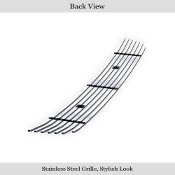 APS - APS Stainless Billet Bumper Grille Polish 03-05 Honda Accord Sedan GR08FGA04S - Image 3