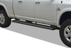 APS - APS IStep 6" Running Boards Black for 10-24 RAM HD Mega IB04FBJ9B - Image 1