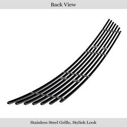 APS - APS Stainless Billet Bumper Grille Black 05-07 Honda Odyssey GR08FGA20J - Image 3