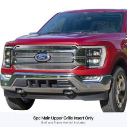APS - APS Stainless Billet Grille Polish 21-23 Ford F150 Lariat GR06FEJ78S - Image 1