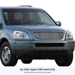 APS - APS Stainless Billet Grille Polish 03-05 Honda Pilot GR08FGA28S - Image 1